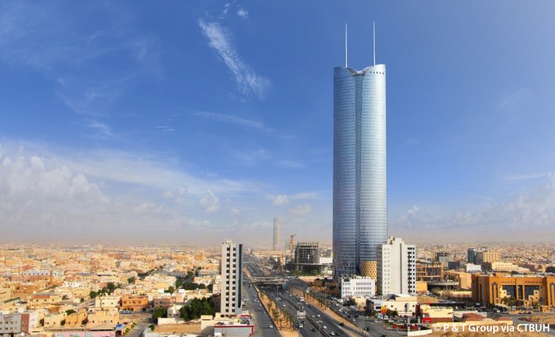 View of Burj Rafal Riyadh