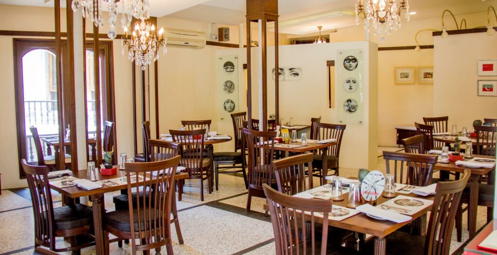 Khaas Gallery restaurant sitting hall