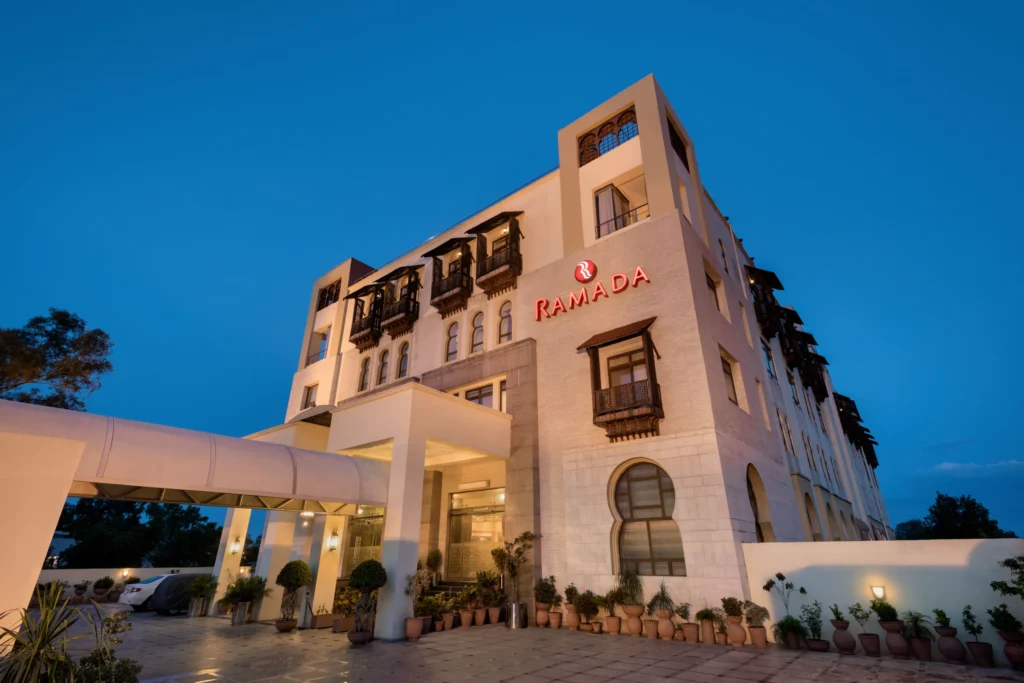 Front view of Ramada Hotel Islamabad