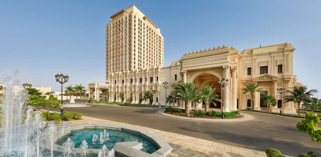 Entrance of The Ritz-Carlton Jeddah
